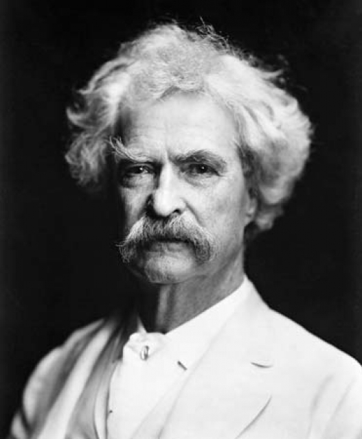 In New York, The author Mark Twain is believed to haunt the stairwell of his onetime Village apartment building.