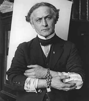 Halloween Fun Fact: Harry Houdini (1874-1926) was one of the most famous and mysterious magicians who ever lived. Strangely enough, he died in 1926 on Halloween night as a result of appendicitis brought on by three stomach punches.