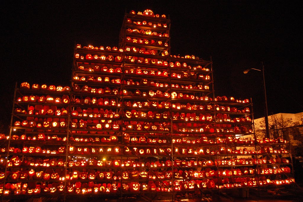 Halloween Fun Fact: Boston, Massachusetts, holds the record for the most Jack O’Lanterns lit at once (30,128).