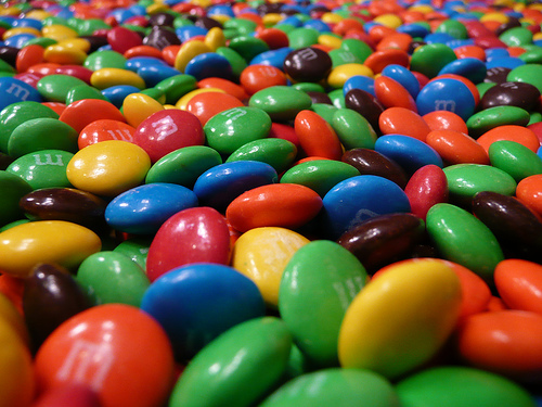 Halloween Fun Fact: The M&M in M&M's stands for Mars and Murrie. Forrest Mars, Sr., and Bruce Murrie launched the candy.