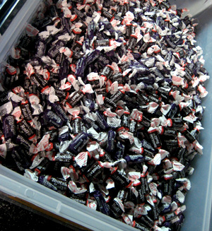 Halloween Fun Fact: During World War II, Tootsie Rolls were added to soldiers' rations because of their durability in all weather conditions.