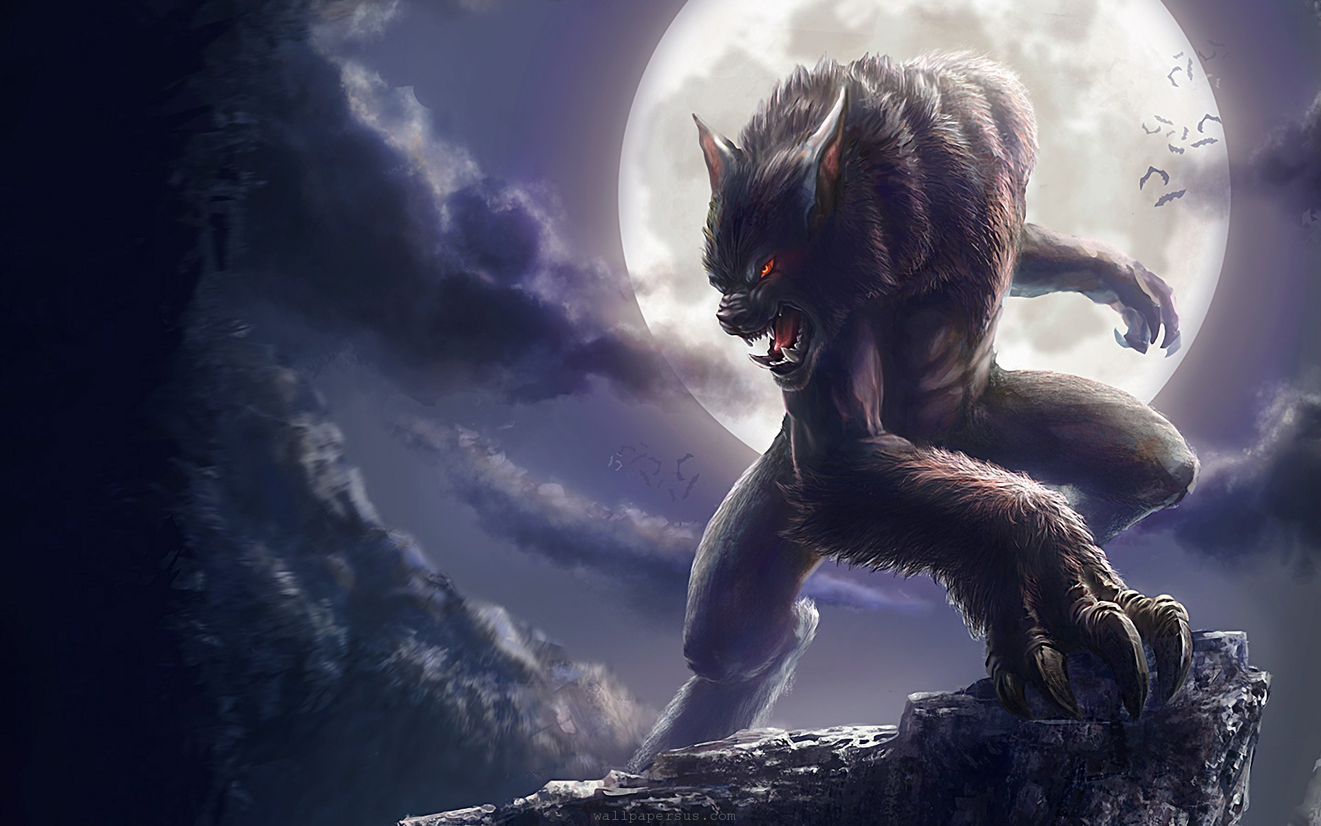 Halloween Fun Fact: Signs of a werewolf are a unibrow, hair palms, tattoos, and a long middle finger.